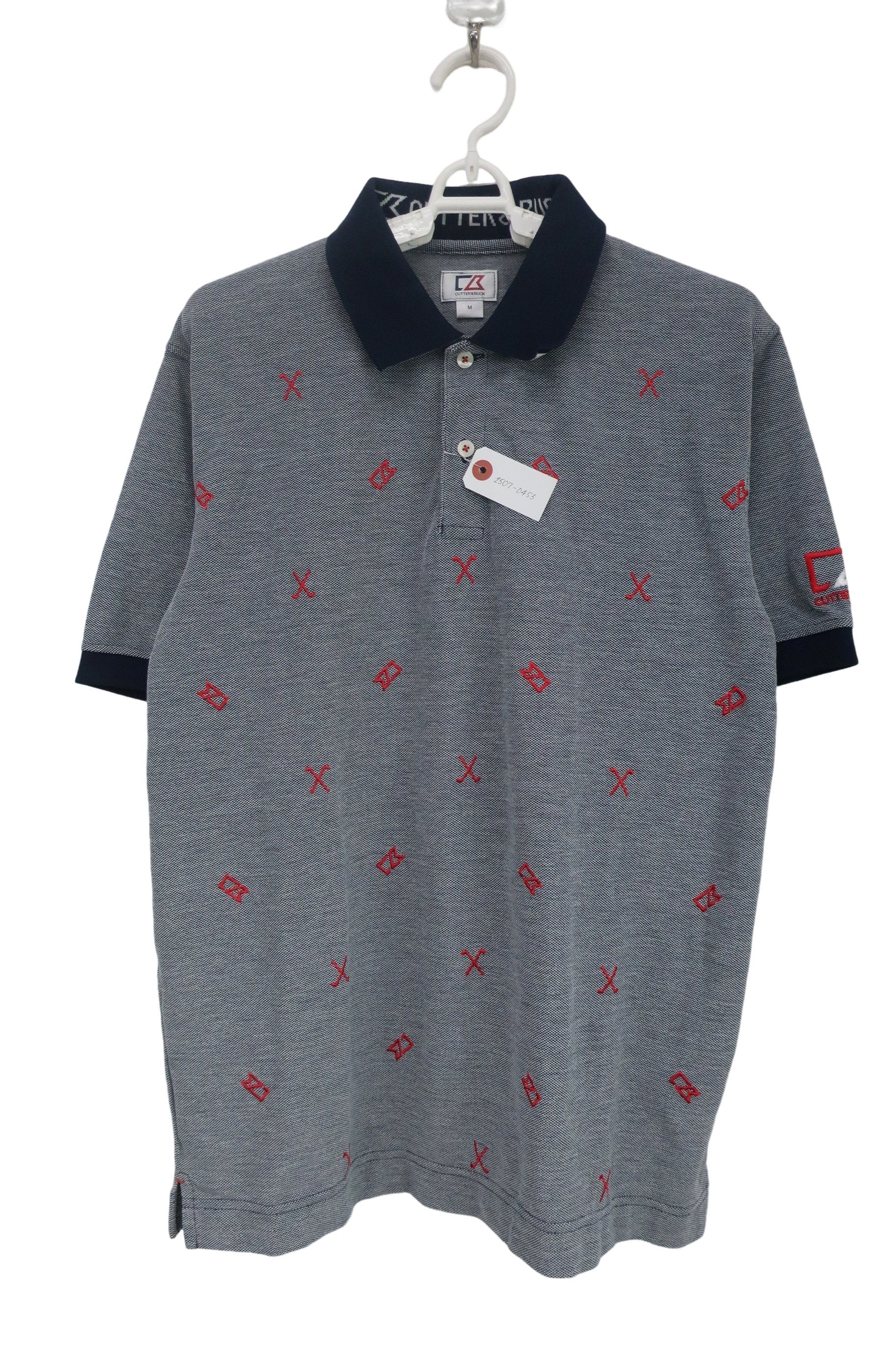 CUTTER&BUCK(カッター＆バック) ポロシャツ ネイビー系 メンズ M A