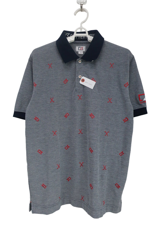 CUTTER&BUCK(カッター＆バック) ポロシャツ ネイビー系 メンズ M A