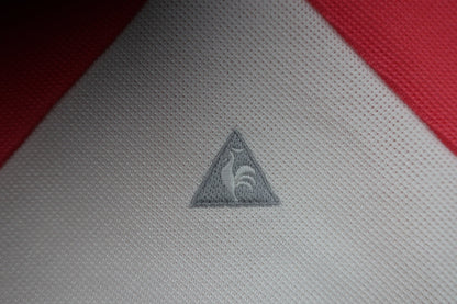 le coq sportif(ルコックスポルティフ) ポロシャツ 白ピンク メンズ M B