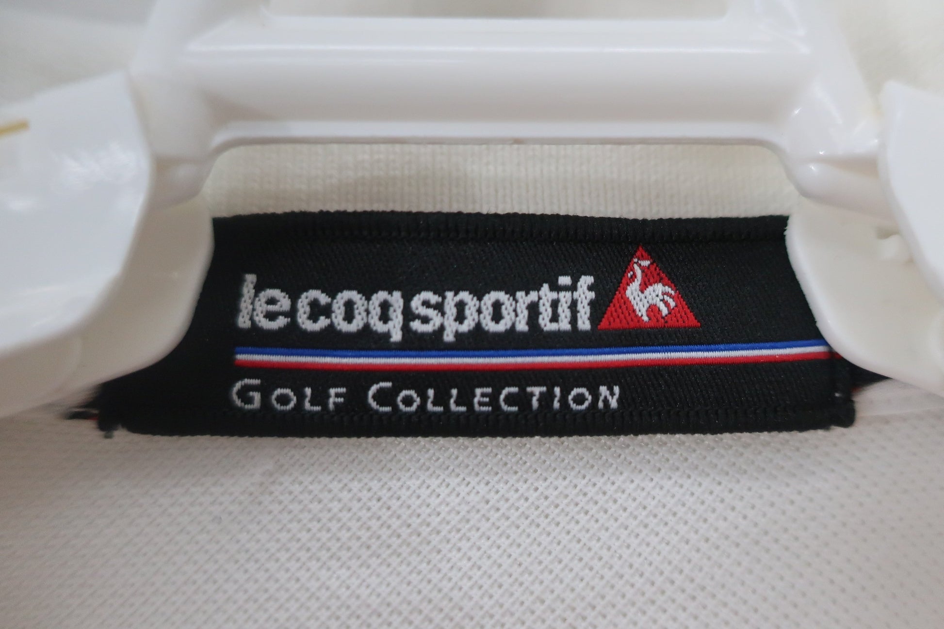 le coq sportif(ルコックスポルティフ) ポロシャツ 白ピンク メンズ M B