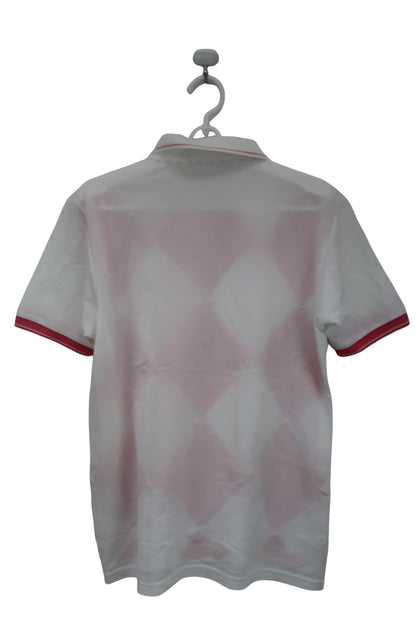 le coq sportif(ルコックスポルティフ) ポロシャツ 白ピンク メンズ M B