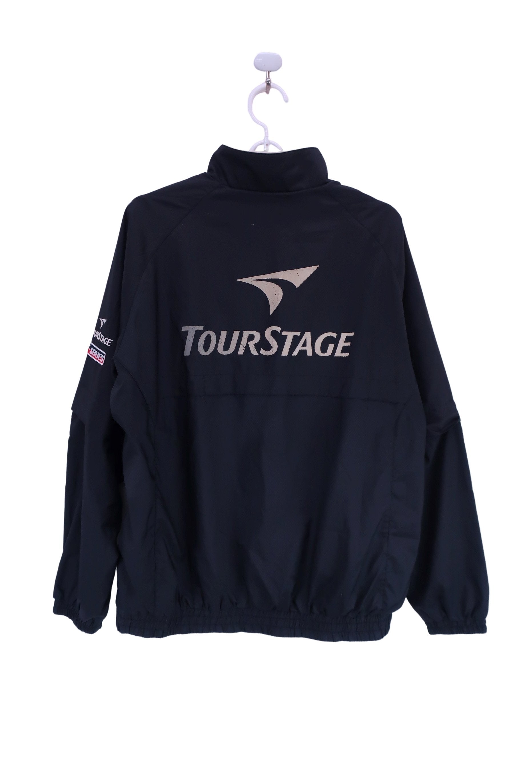 TOURSTAGE(ツアーステージ) ハーフジップスニード 黒 メンズ M B