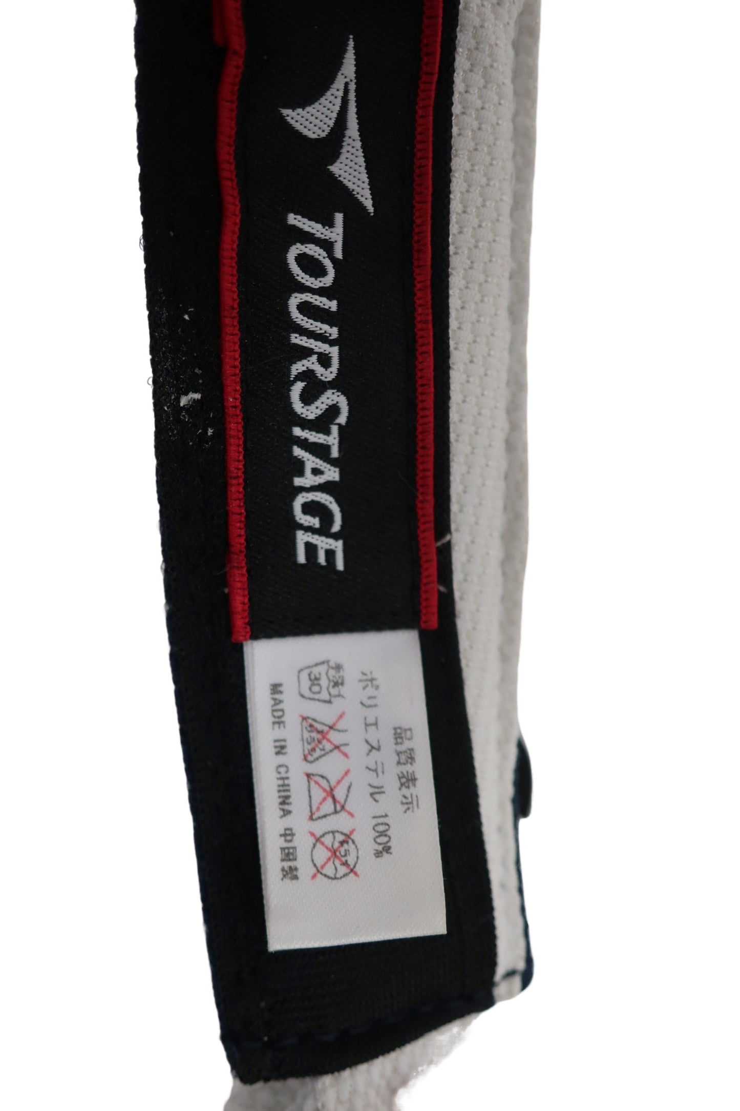 TOURSTAGE(ツアーステージ) サンバイザー 白ネイビーステッチ メンズ フリーサイズ A