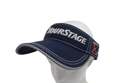 TOURSTAGE(ツアーステージ) サンバイザー ネイビー メンズ フリーサイズ A