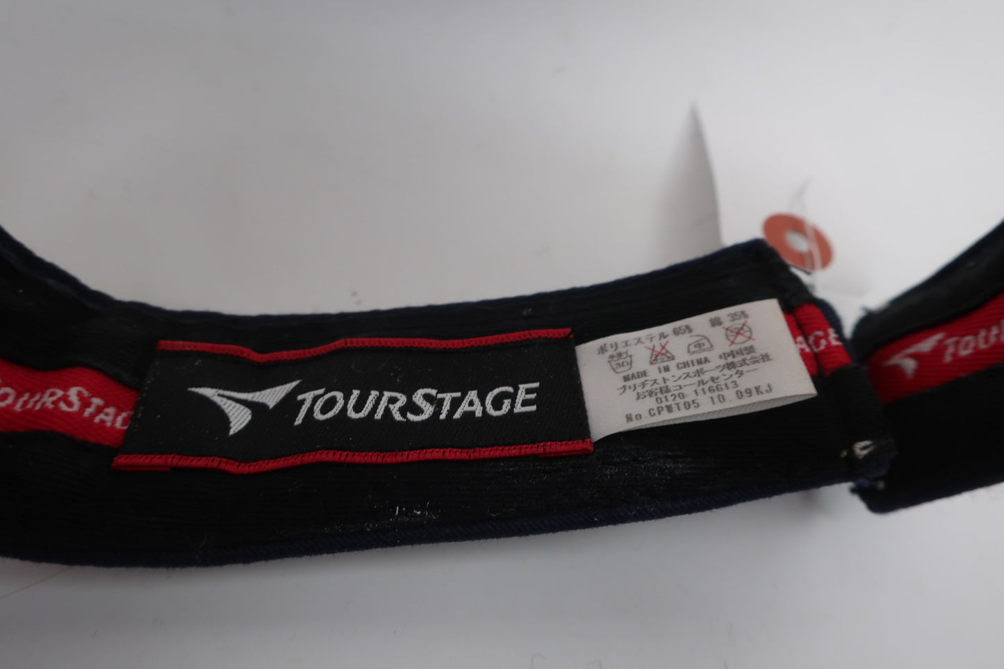 TOURSTAGE(ツアーステージ) サンバイザー ネイビー メンズ フリーサイズ A