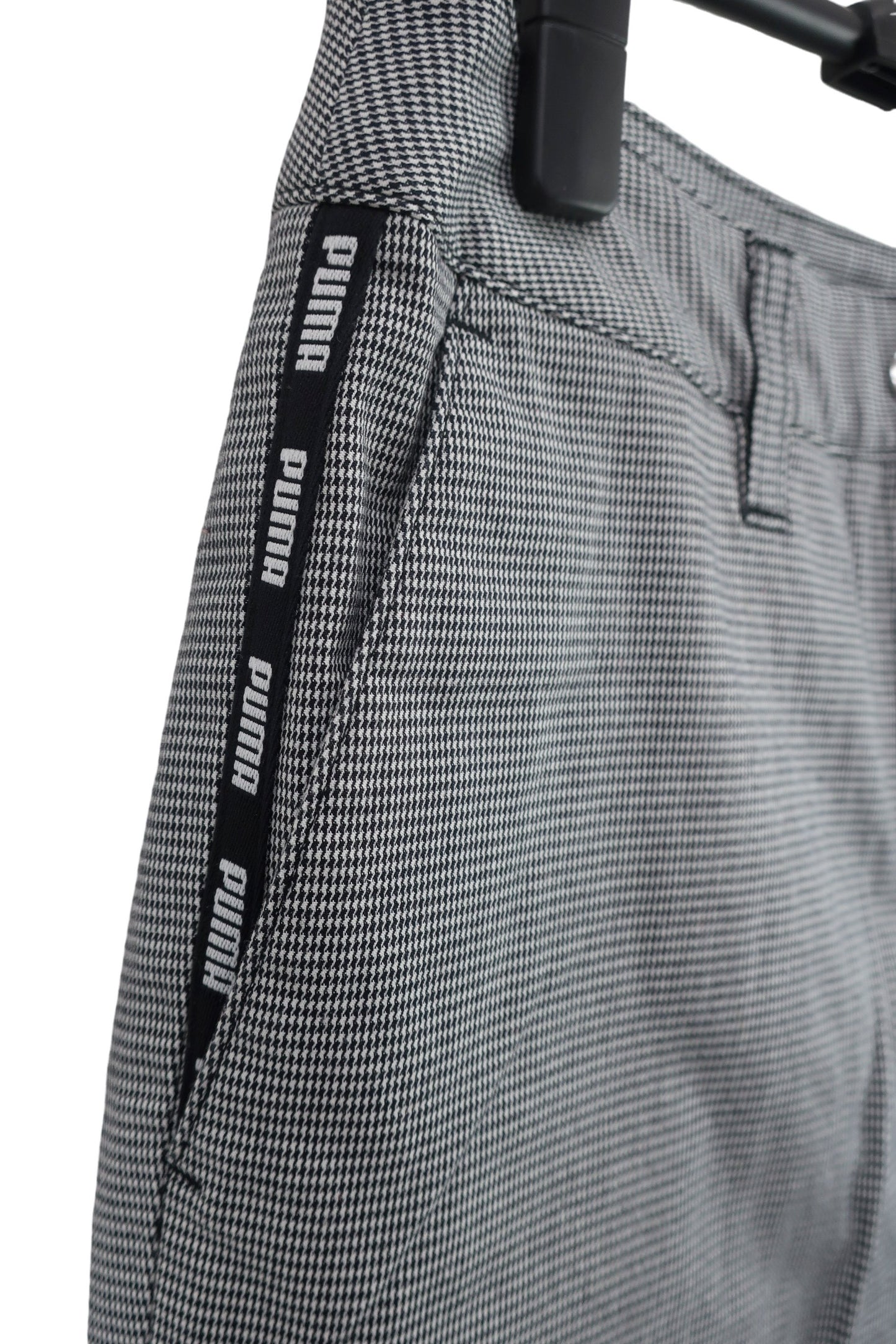PUMA GOLF(プーマゴルフ) パンツ 白黒千鳥柄 レディース 64 A