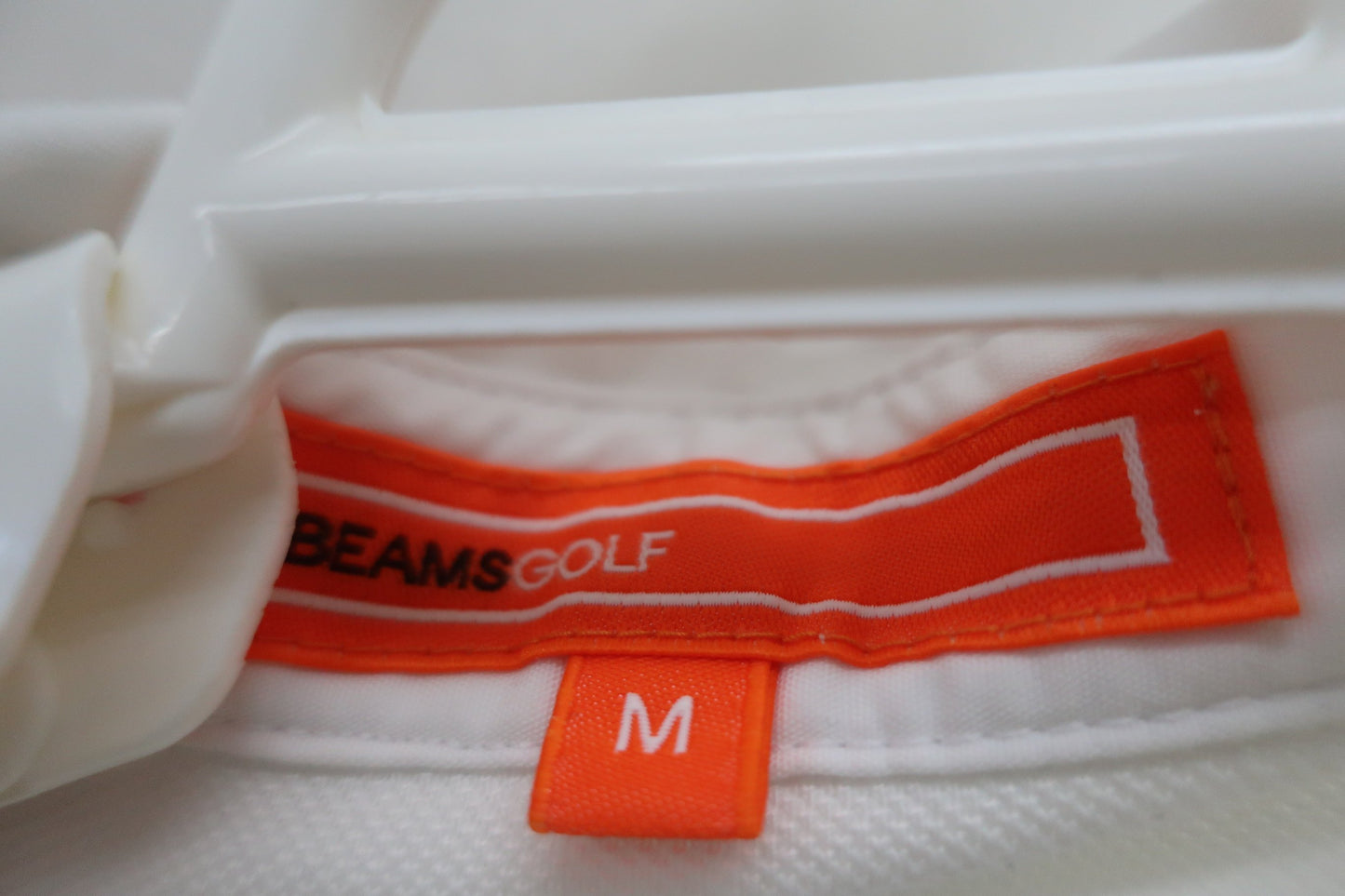 BEAMS GOLF(ビームスゴルフ) 長袖ポロシャツ 白 レディース M A