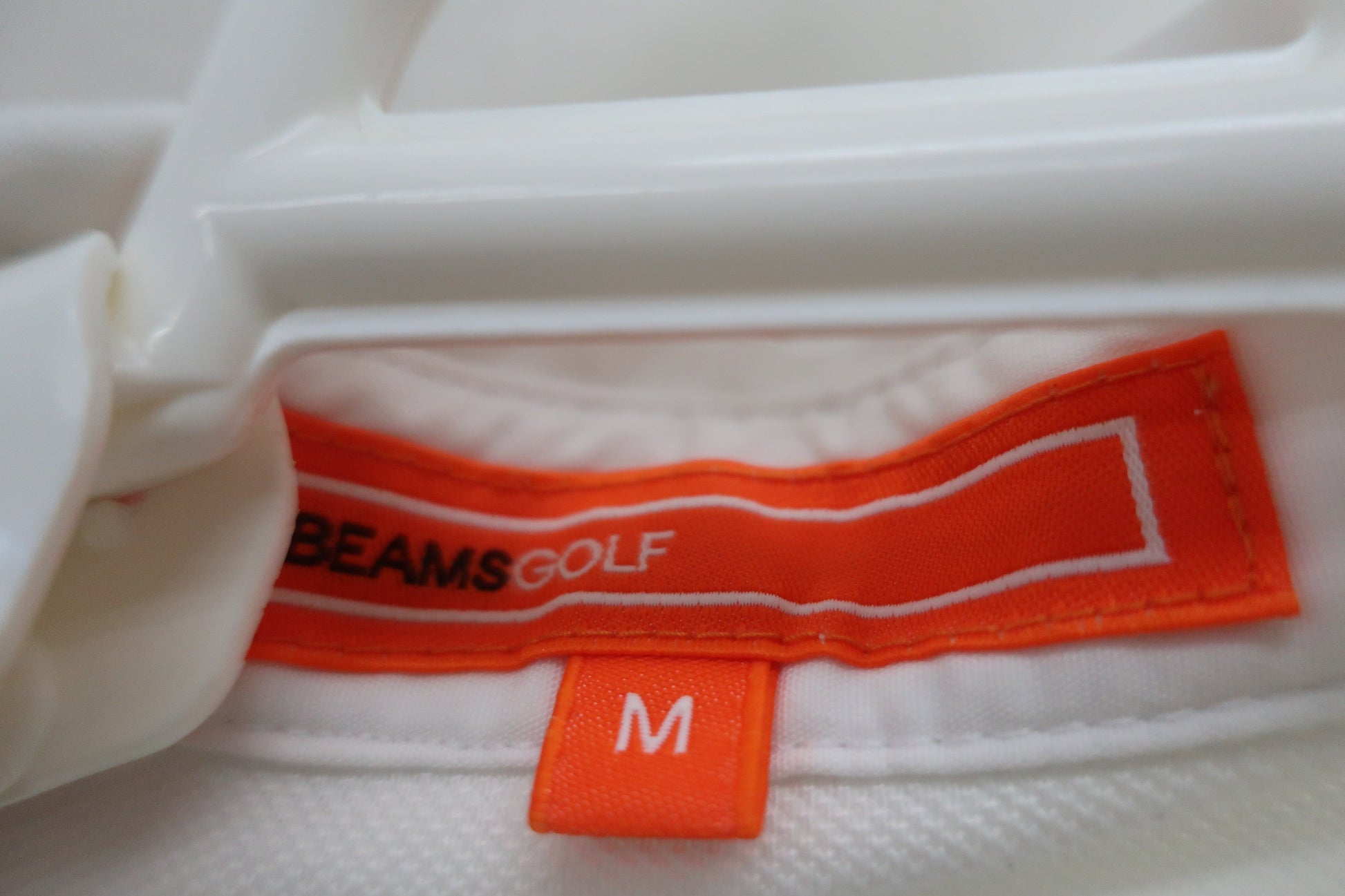 BEAMS GOLF(ビームスゴルフ) 長袖ポロシャツ 白 レディース M A