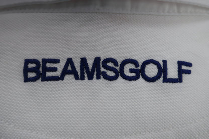 BEAMS GOLF(ビームスゴルフ) 長袖ポロシャツ 白 レディース M A