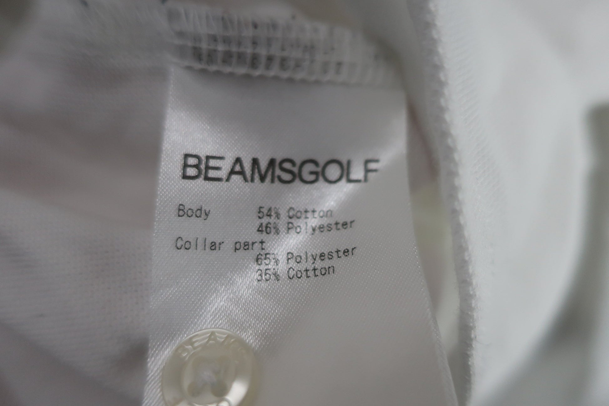 BEAMS GOLF(ビームスゴルフ) 長袖ポロシャツ 白 レディース M A