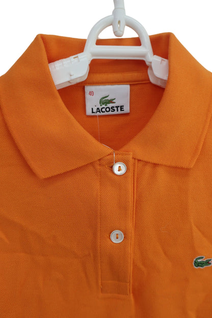 LACOSTE(ラコステ) ノースリーブポロシャツ オレンジ レディース 40 N