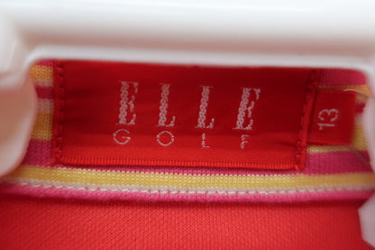 ELLE GOLF(エルゴルフ) ポロシャツ 赤 レディース 13 A