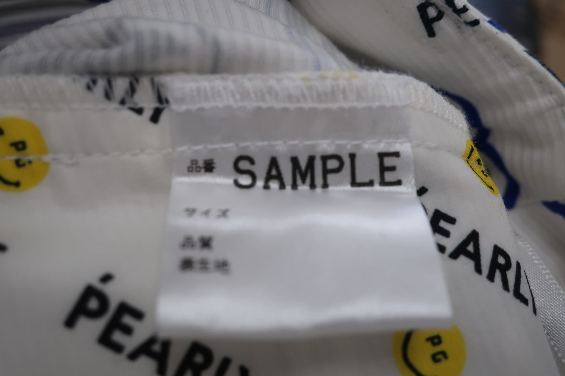 PEARLY GATES(パーリーゲイツ) スカート 白ネイビー総柄 レディース 1 B