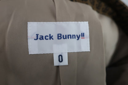 Jack Bunny(ジャックバニー) スカート(パンツ一体型） ブラウン うさぎ柄 レディース 0 263-0234020 A