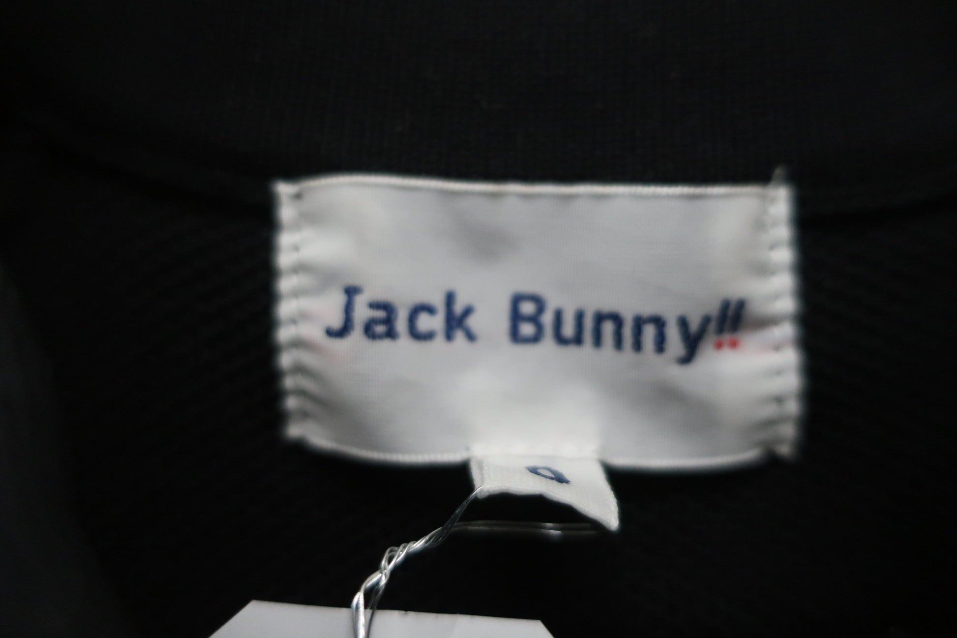 Jack Bunny(ジャックバニー) モックネックワンピース 黒 レディース 0 263-1279712 A