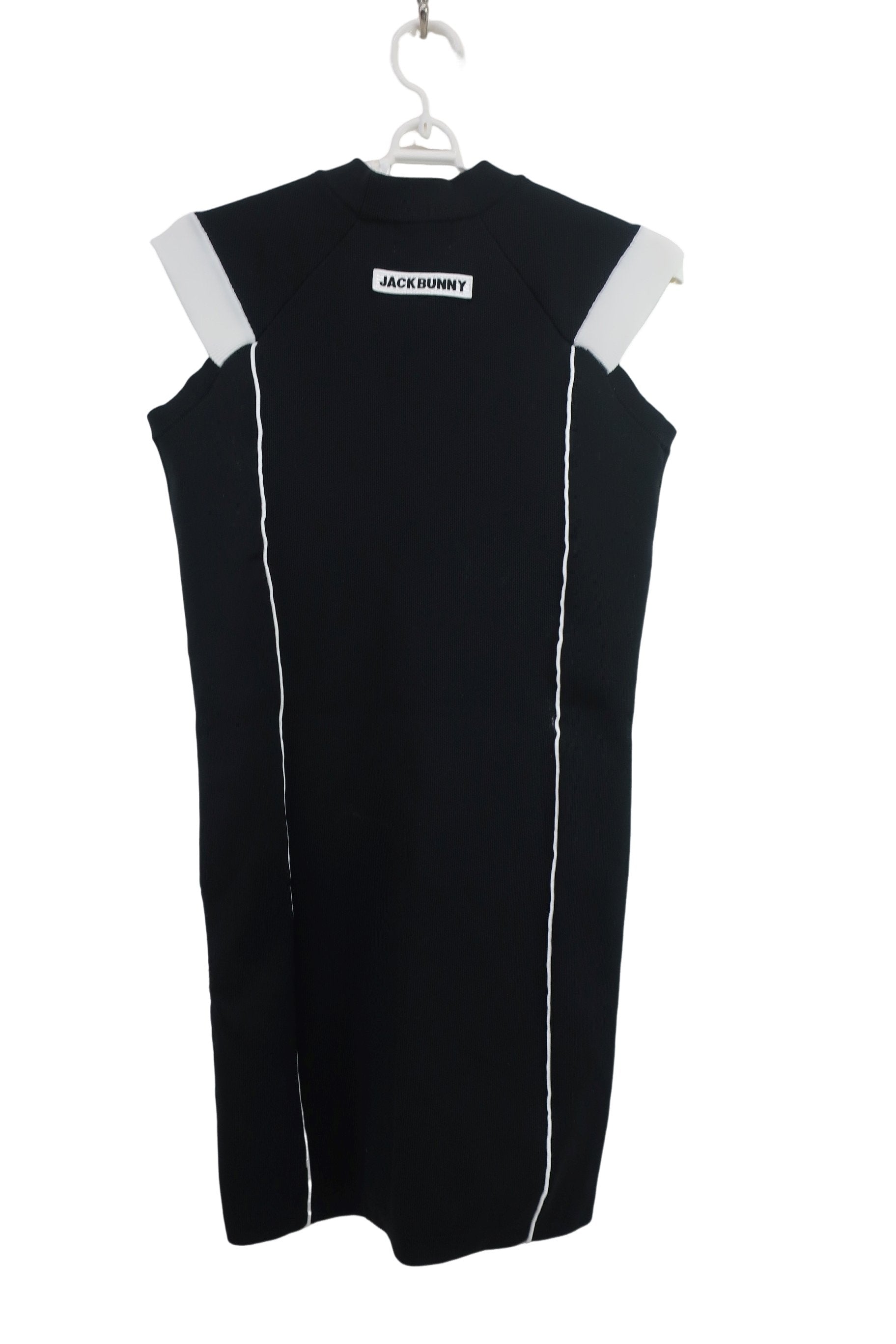 Jack Bunny(ジャックバニー) モックネックワンピース 黒 レディース 0 263-1279712 A
