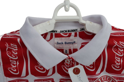 Jack Bunny(ジャックバニー) ノースリーブポロシャツ コカ・コーラ柄 レディース 0 263-1160528 A