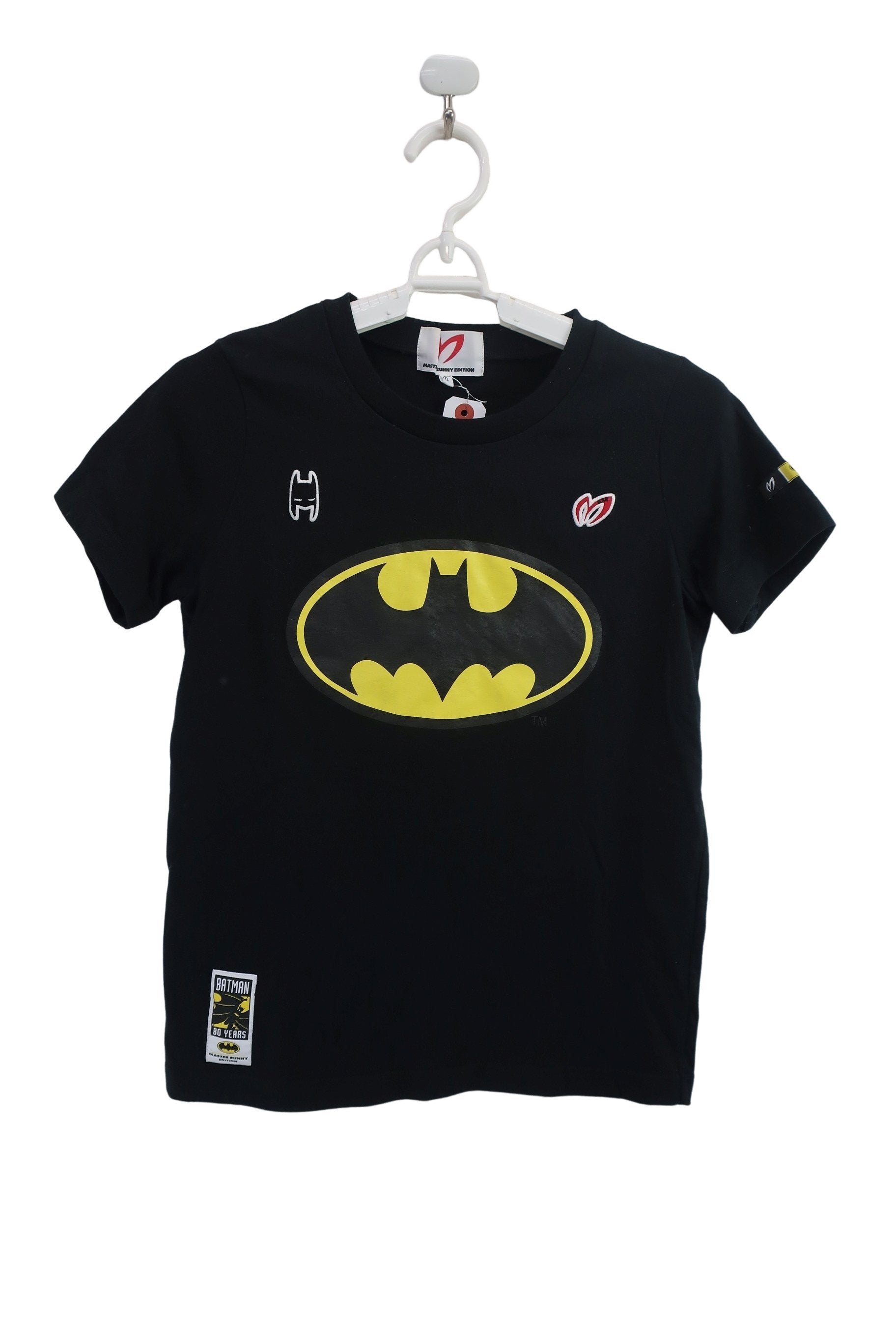 MASTER BUNNY EDITION(マスターバニーエディション) Tシャツ 黒バットマン柄 レディース 0 A