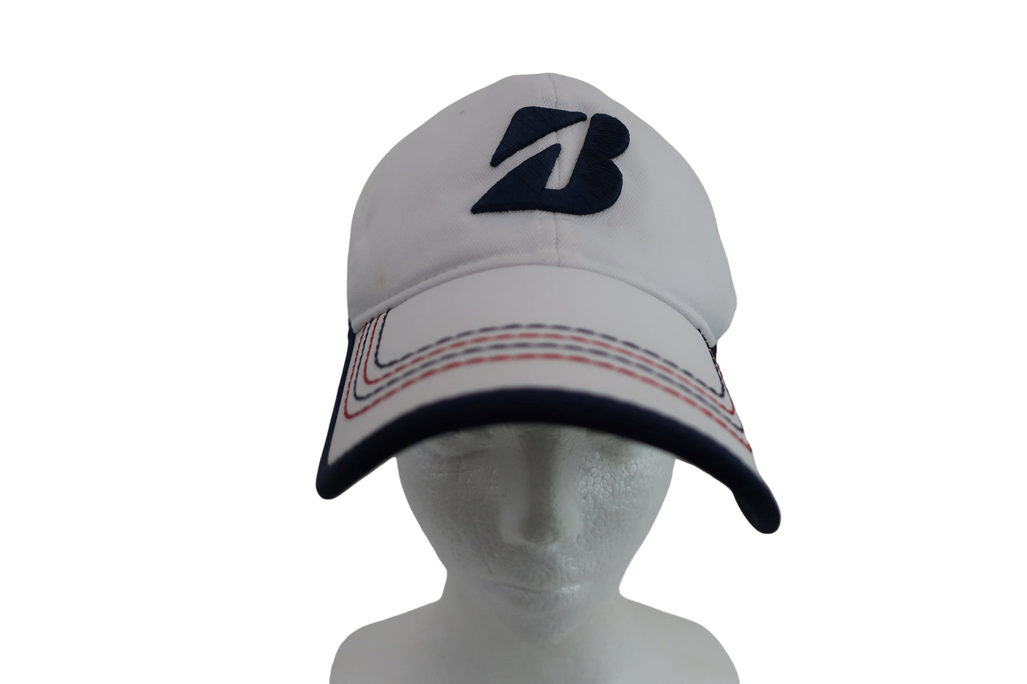BRIDGESTONE GOLF(ブリヂストンゴルフ) キャップ 白ネイビー レディース フリーサイズ B