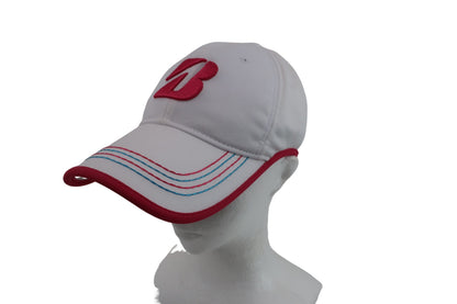 BRIDGESTONE GOLF(ブリヂストンゴルフ) キャップ 白ピンク レディース フリーサイズ B