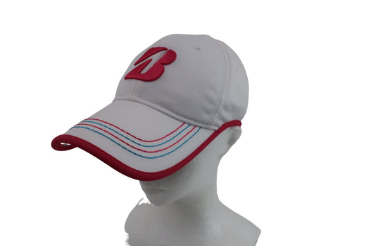 BRIDGESTONE GOLF(ブリヂストンゴルフ) キャップ 白ピンク レディース フリーサイズ B