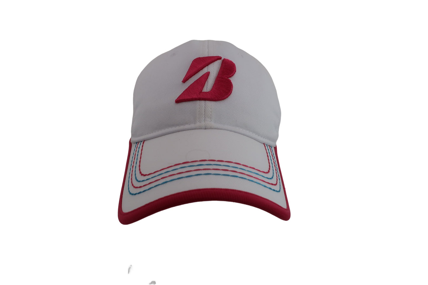 BRIDGESTONE GOLF(ブリヂストンゴルフ) キャップ 白ピンク レディース フリーサイズ B