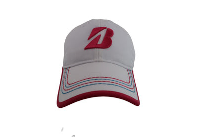 BRIDGESTONE GOLF(ブリヂストンゴルフ) キャップ 白ピンク レディース フリーサイズ B