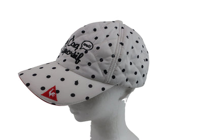 le coq sportif(ルコックスポルティフ) キャップ 白黒ドット柄 レディース フリーサイズ A