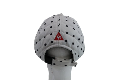 le coq sportif(ルコックスポルティフ) キャップ 白黒ドット柄 レディース フリーサイズ A