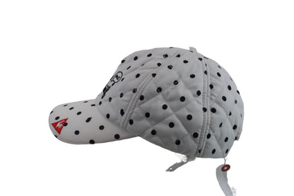 le coq sportif(ルコックスポルティフ) キャップ 白黒ドット柄 レディース フリーサイズ A