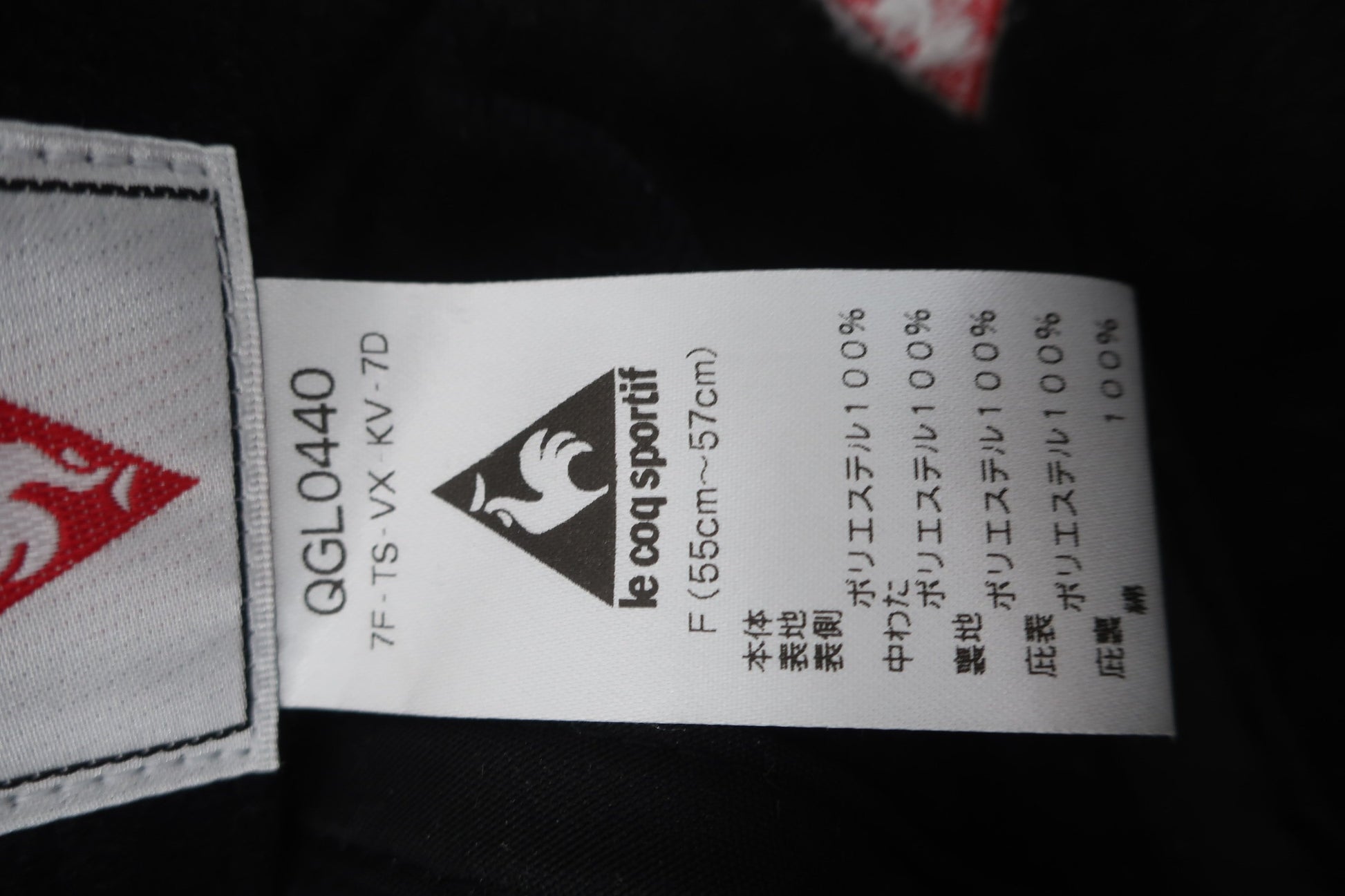 le coq sportif(ルコックスポルティフ) キャップ 白黒ドット柄 レディース フリーサイズ A