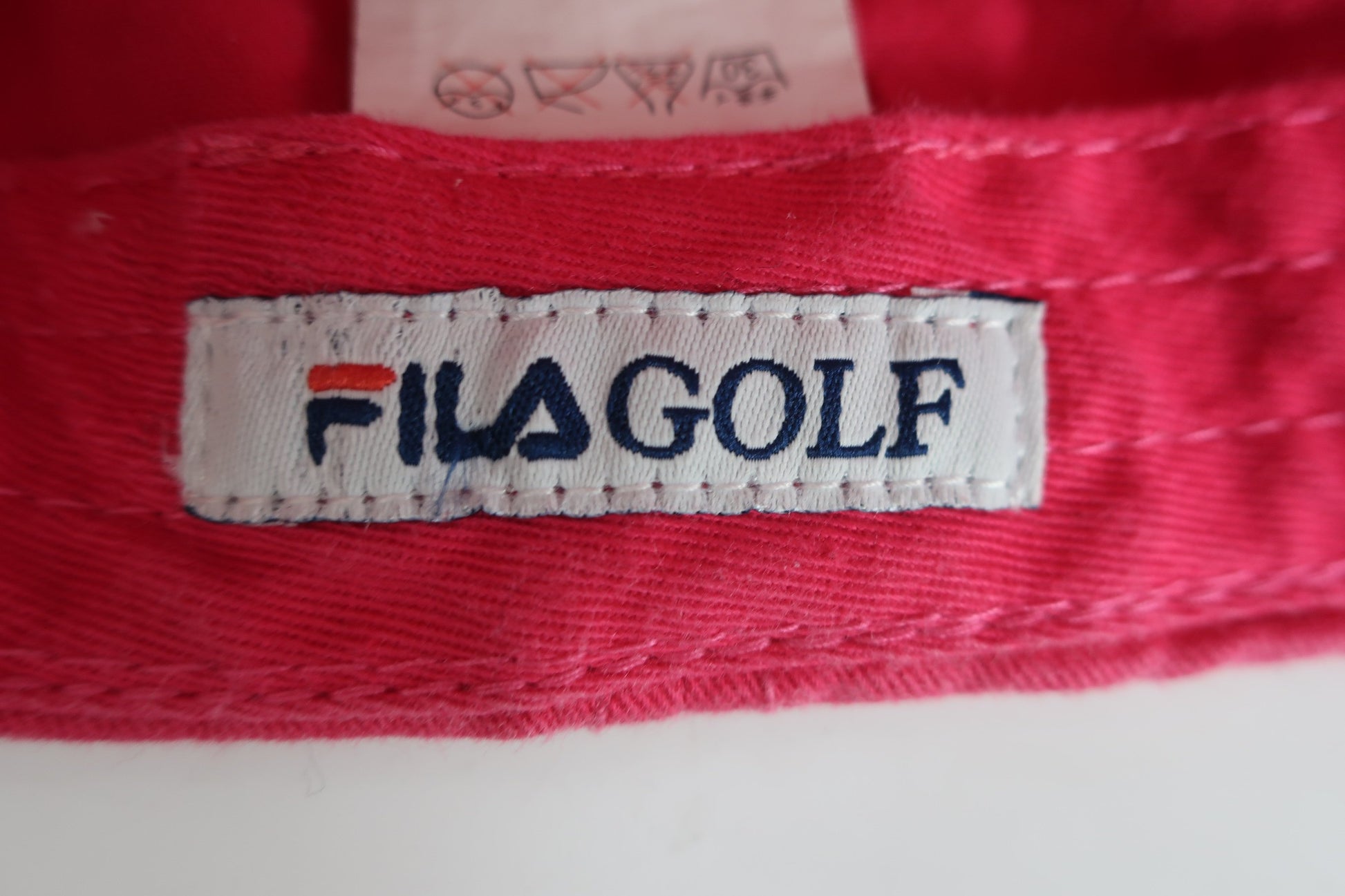 FILA GOLF(フィラゴルフ) キャップ ピンク レディース フリーサイズ B