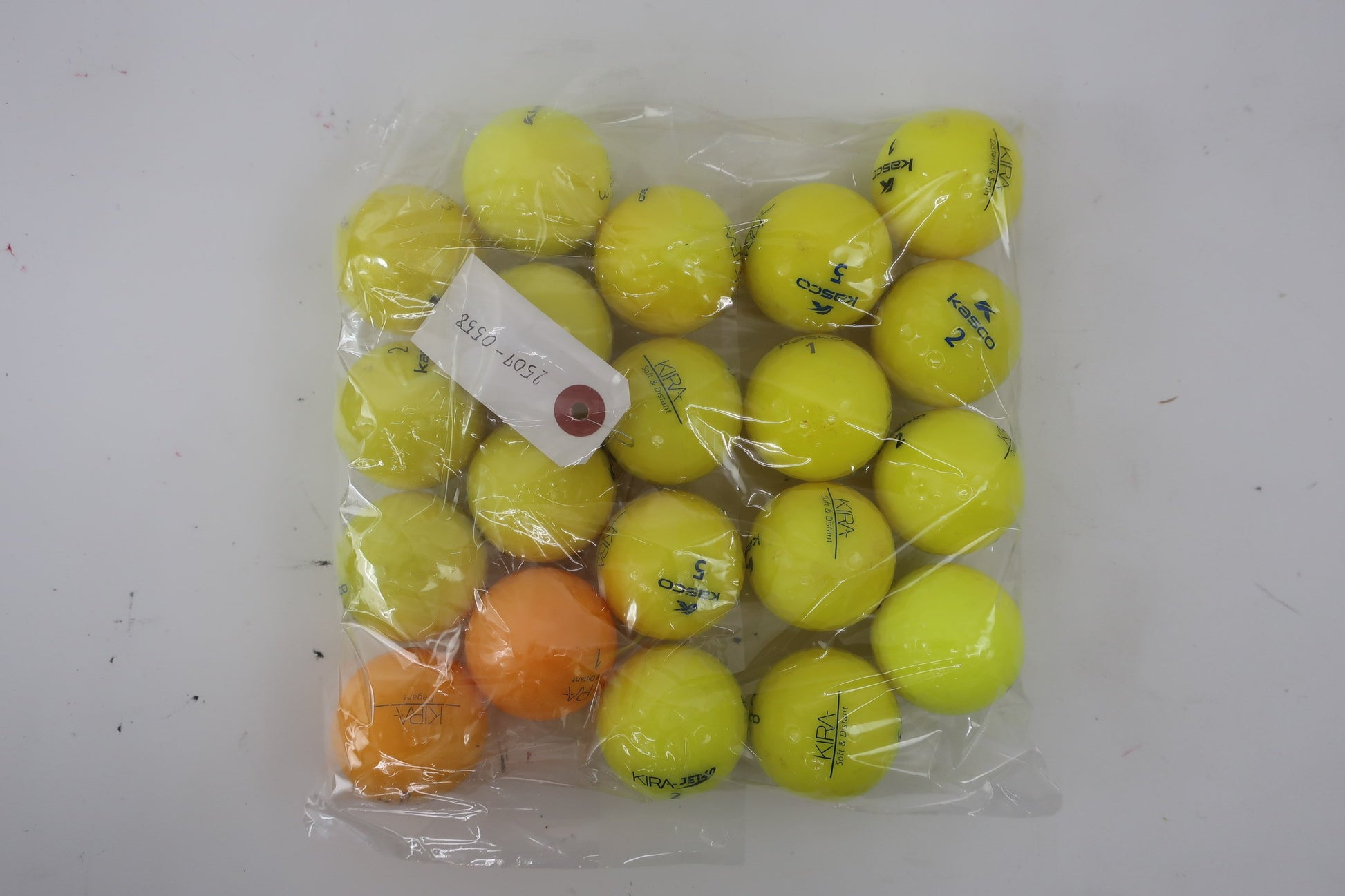 Kasco(キャスコ) ロストボール 黄色系 20個 B