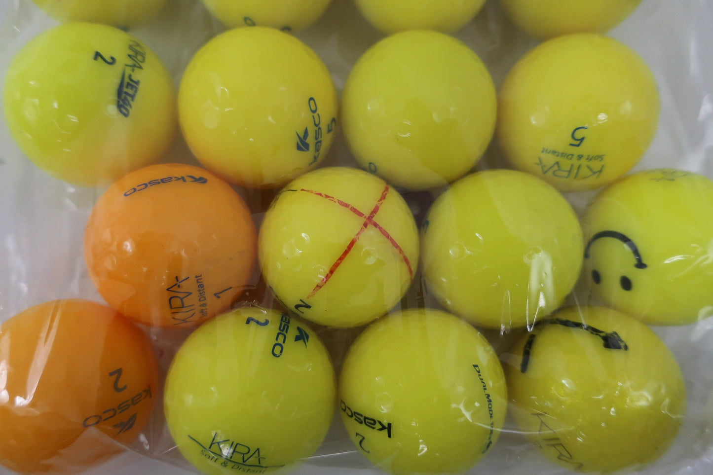 Kasco(キャスコ) ロストボール 黄色系 20個 B