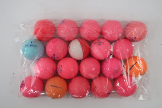 Kasco(キャスコ) ロストボール カラフル 20個 B