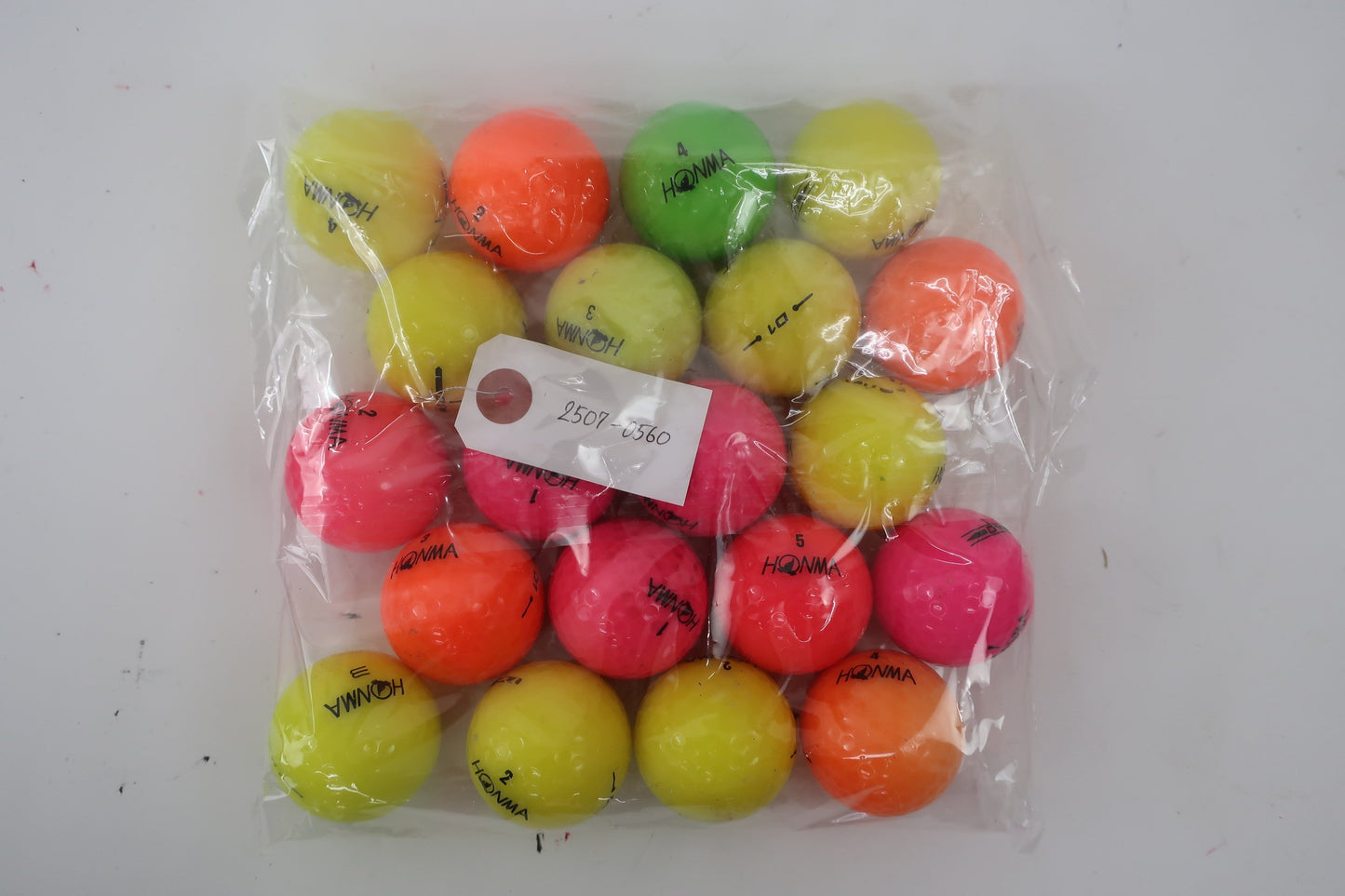 HONMA GOLF(本間ゴルフ) ロストボール カラフル 20個 B