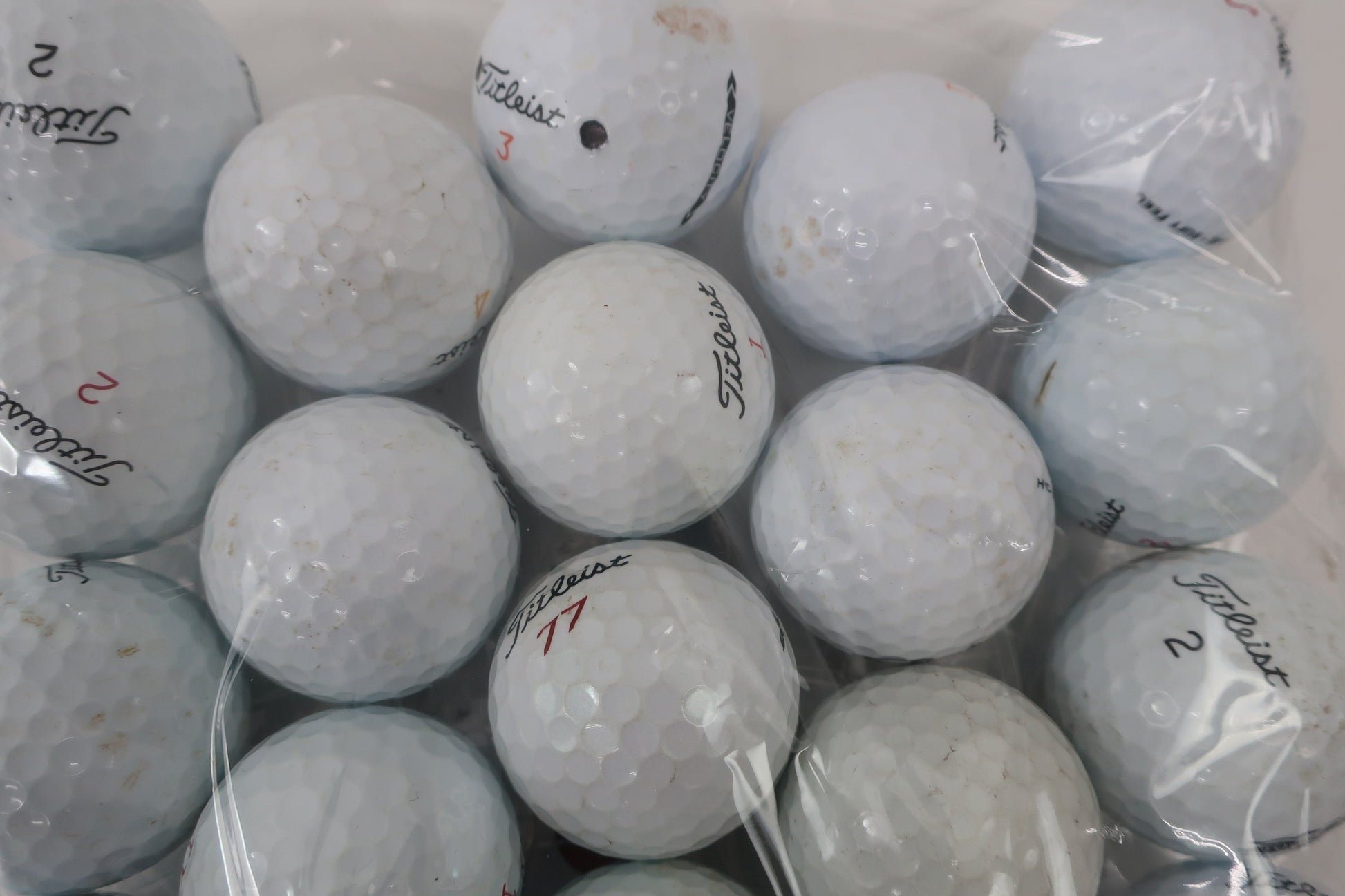 Titleist(タイトリスト) ロストボール 白 20個 B