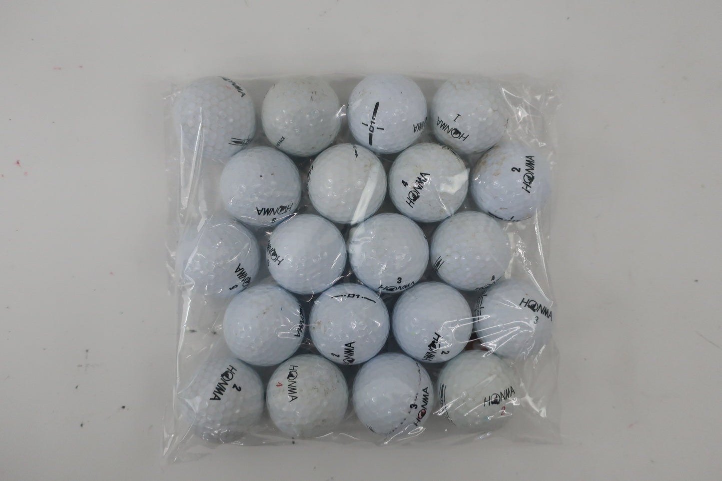 HONMA GOLF(本間ゴルフ) ロストボール 白 20個 B