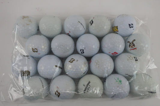 BRIDGESTONE GOLF(ブリヂストンゴルフ) ロストボール 白 20個 B