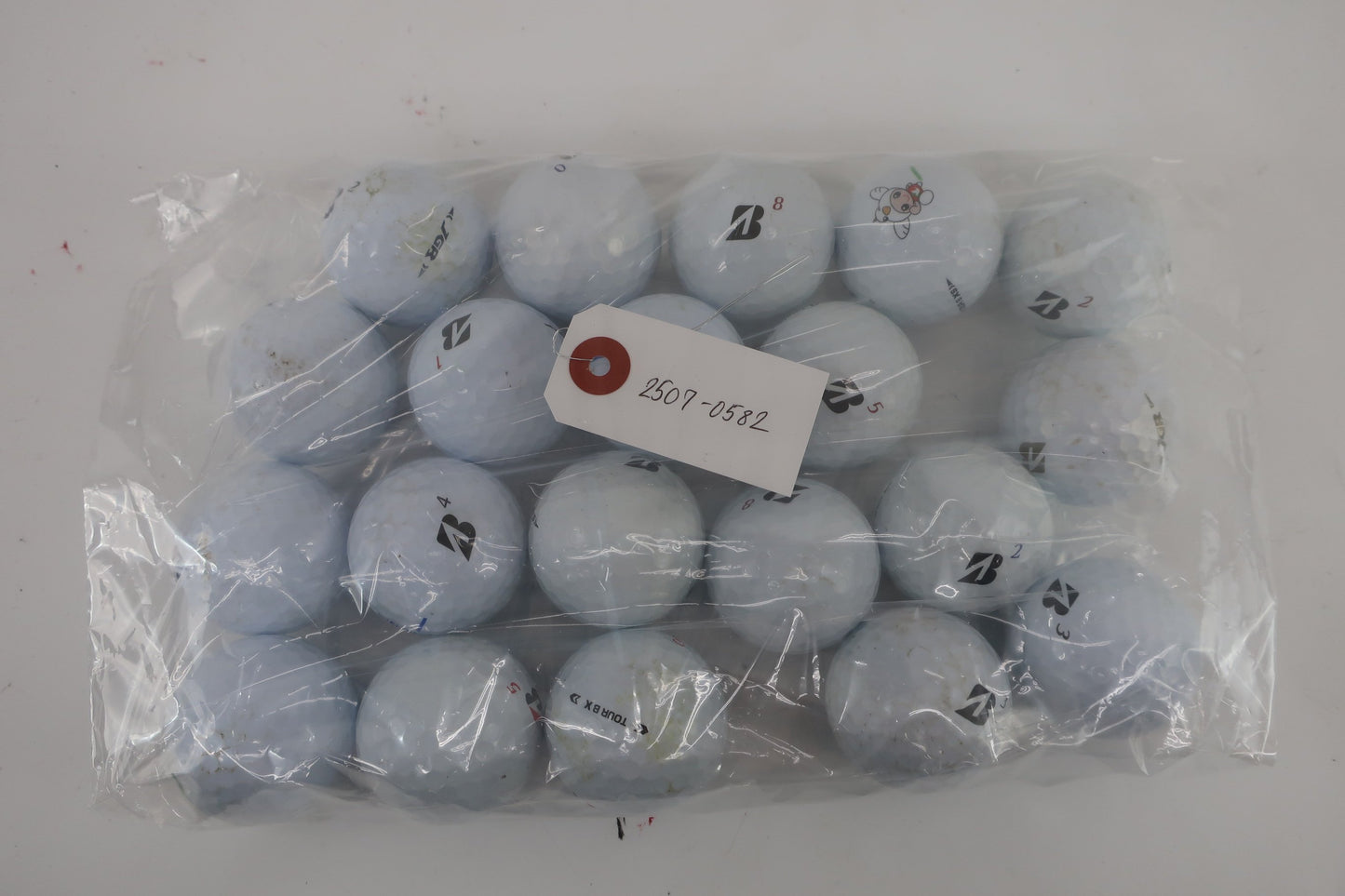 BRIDGESTONE GOLF(ブリヂストンゴルフ) ロストボール 白 20個 B