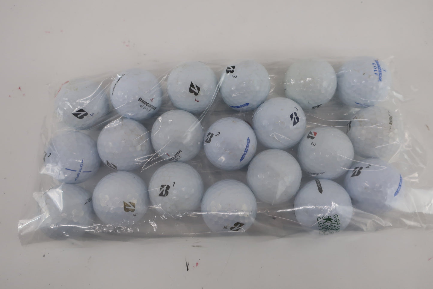 BRIDGESTONE GOLF(ブリヂストンゴルフ) ロストボール 白 20個 B