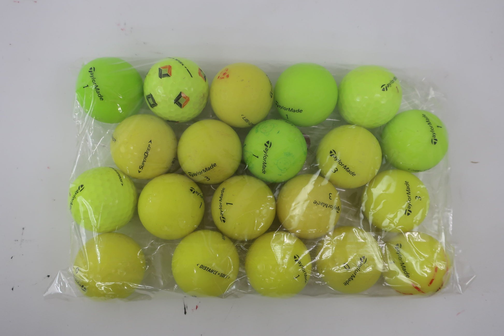 TaylorMade(テーラーメイド) ロストボール 黄色系 20個 B