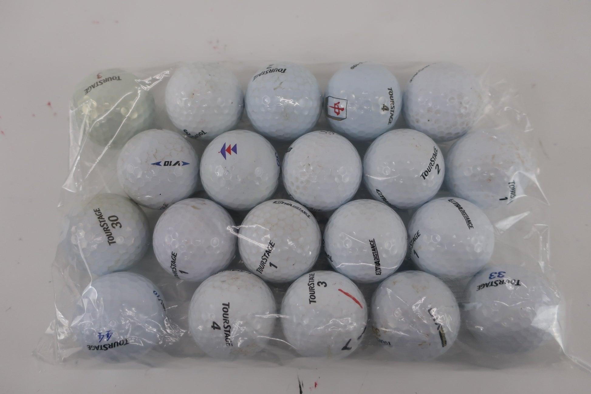 TOURSTAGE(ツアーステージ) ロストボール 白 20個 B