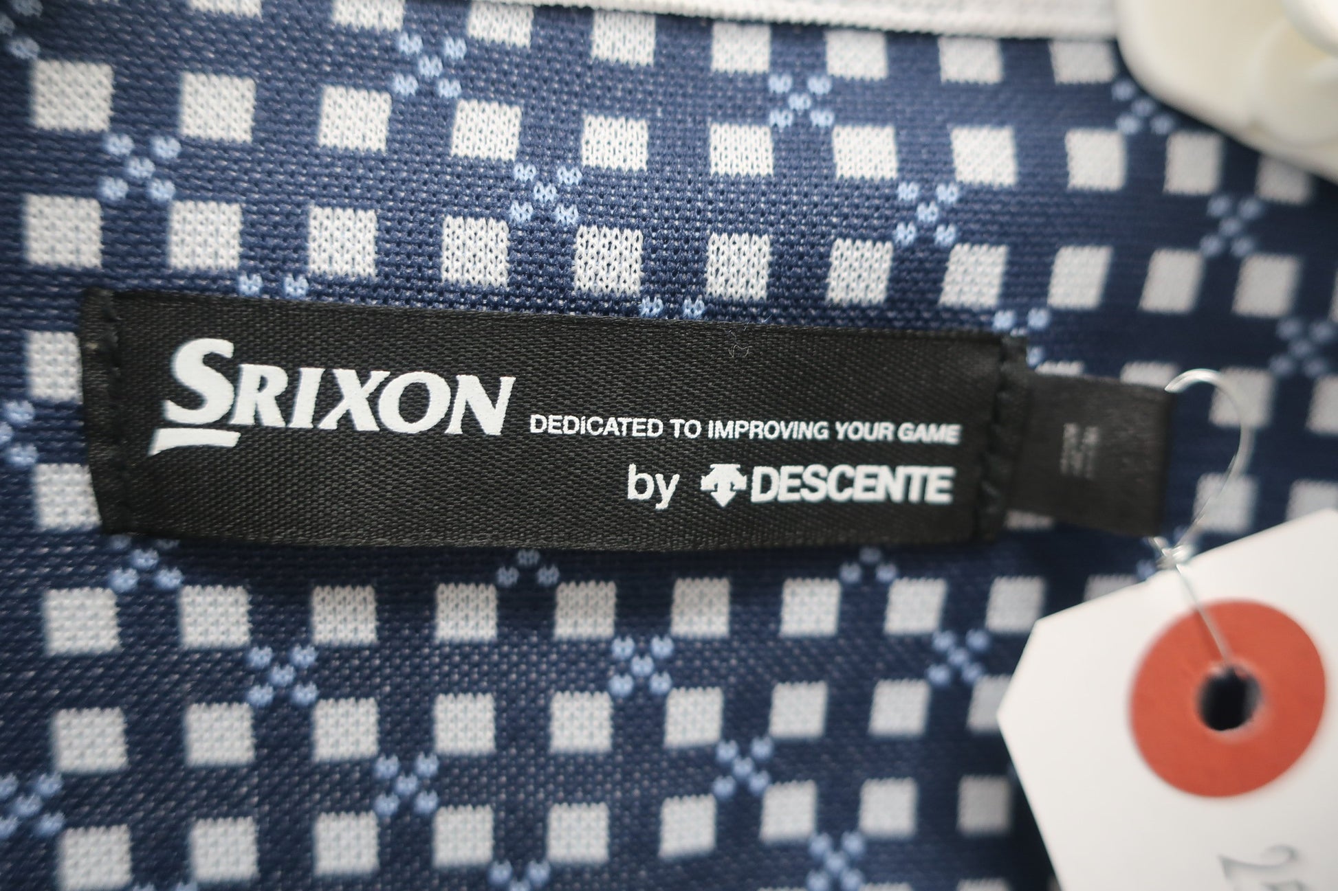 SRIXON(スリクソン) ポロシャツ ネイビー総柄 メンズ M A