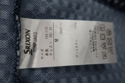 SRIXON(スリクソン) ポロシャツ ネイビー総柄 メンズ M A