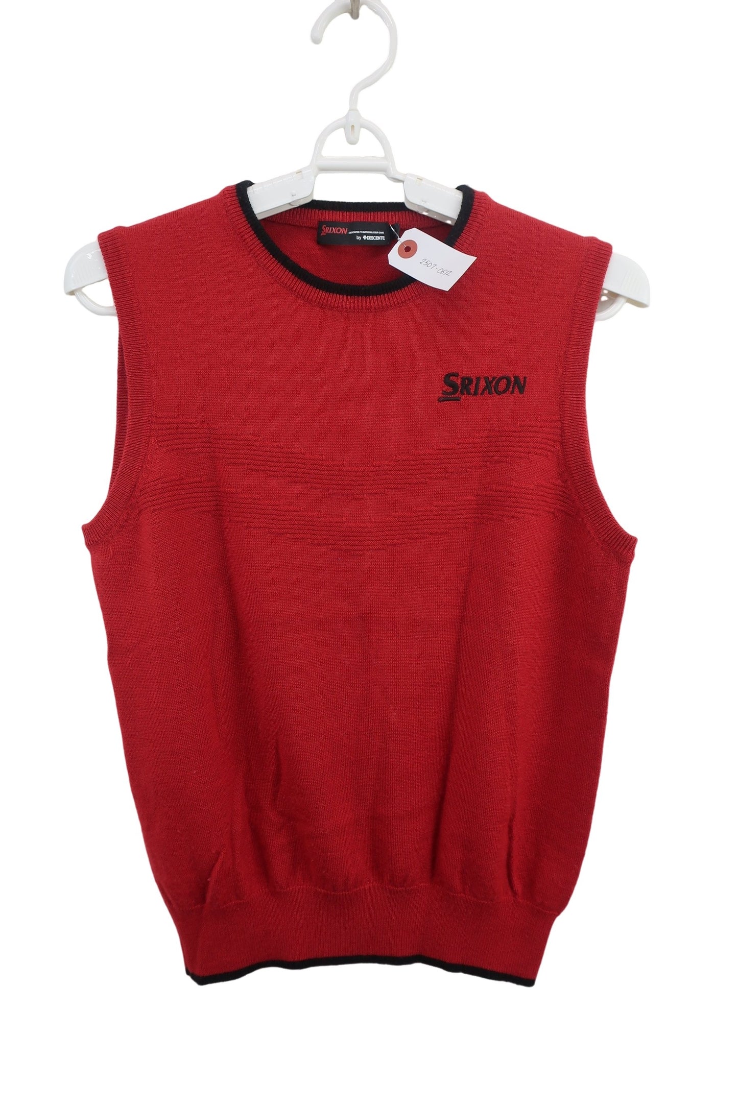 SRIXON(スリクソン) ニットベスト 赤 メンズ M A