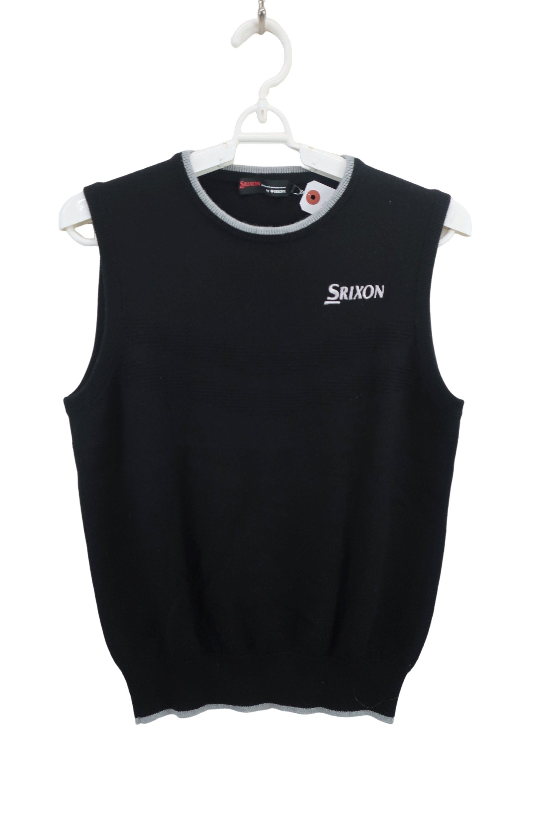 SRIXON(スリクソン) ニットベスト 黒 メンズ M A