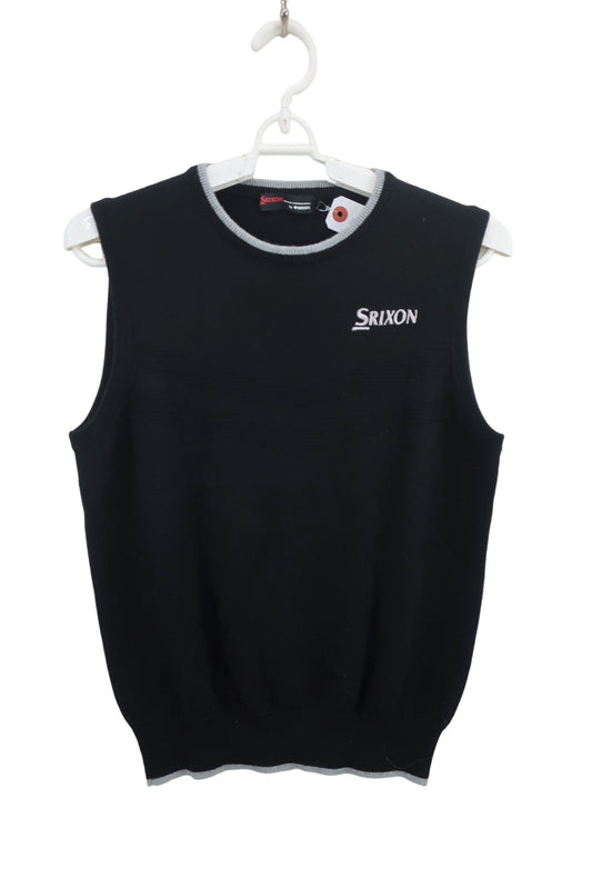 SRIXON(スリクソン) ニットベスト 黒 メンズ M A