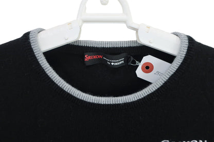 SRIXON(スリクソン) ニットベスト 黒 メンズ M A