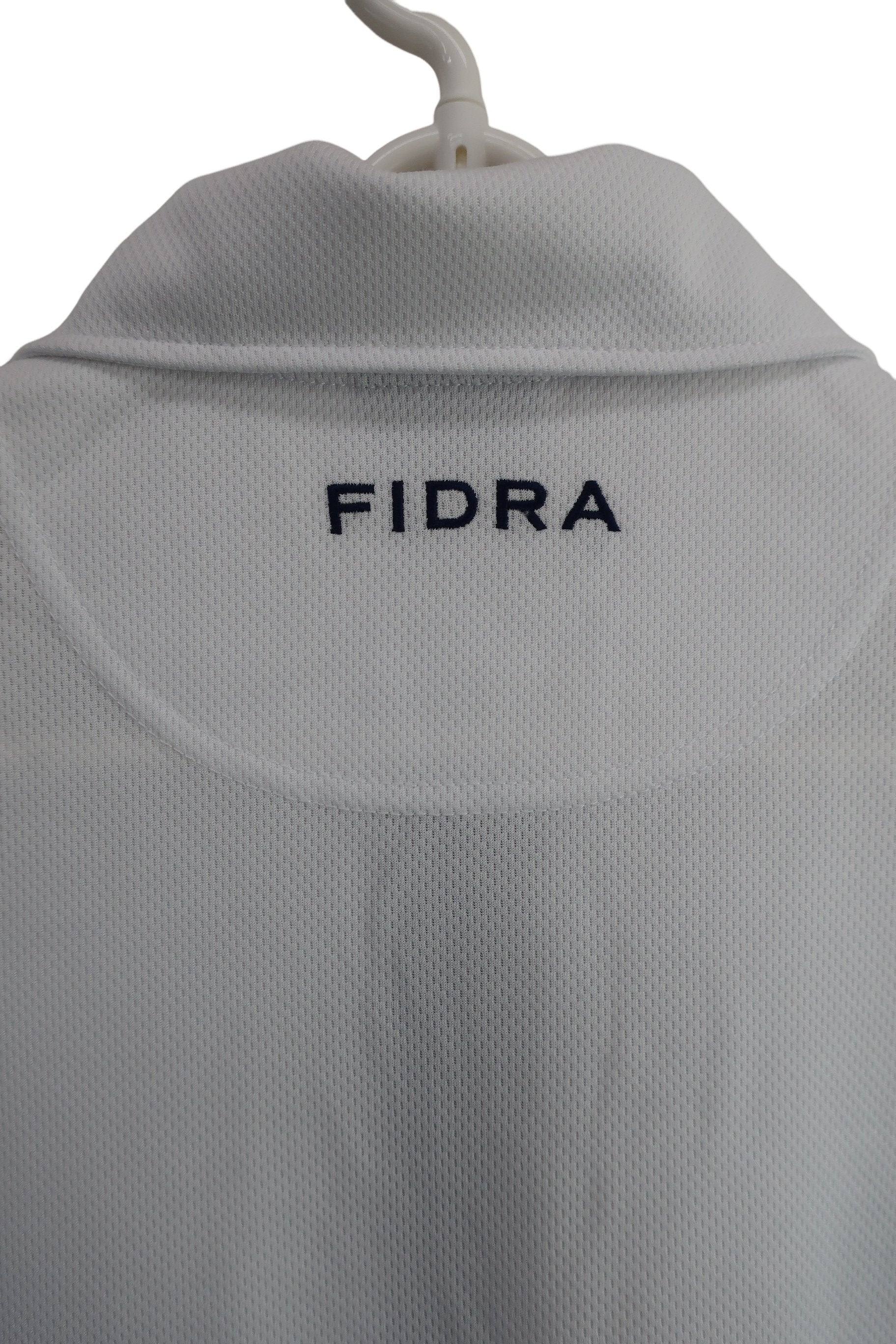 FIDRA(フィドラ) ポロシャツ 白ネイビー メンズ Ｓ ｘ108922 A